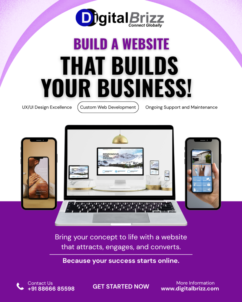 website development services in Rajkot Gujarat, professional website developer Digital Brizz, WordPress website development Rajkot Gujarat, responsive business website design Rajkot, ecommerce website development Rajkot Gujarat, SEO optimized website development company Rajkot, fast loading business website design Rajkot, mobile friendly website developer Rajkot Gujarat, corporate website development solutions Rajkot, custom website development service Digital Brizz, UI UX website design Rajkot Gujarat, website redesign upgrade services Rajkot, landing page development for lead generation Rajkot, small business website development Rajkot Gujarat, website development agency near me Rajkot.