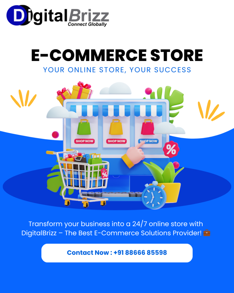 ecommerce development company rajkot gujarat, ecommerce website design, online shopping website development, woocommerce development service, shopify store development, payment gateway integration, ecommerce seo optimization, ecommerce website developer india, online store setup service, mobile friendly ecommerce website, fast secure ecommerce website, business online store developer, product management system, shopping cart website design, secure checkout ecommerce, high conversion ecommerce website, ecommerce speed optimization, website ui ux design ecommerce, ecommerce product upload support, ecommerce support and maintenance, ecommerce website redesign service, ecommerce solutions for small business, ecommerce website for clothing brand, ecommerce development experts rajkot gujarat, digital brizz ecommerce services, user friendly ecommerce website design
